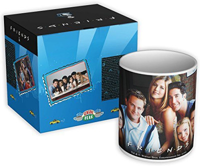 Mc Sid Razz Official "F.r.i.e.n.d.s" - On the Couch Ceramic Mug(350 ml), White