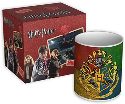 

Mc Sid Razz Mc Sid Razz Official "Harry Potter" - House Crest 3 - Coffee - licensed by Warner Bros Ceramic Mug(350 ml), Multicolor