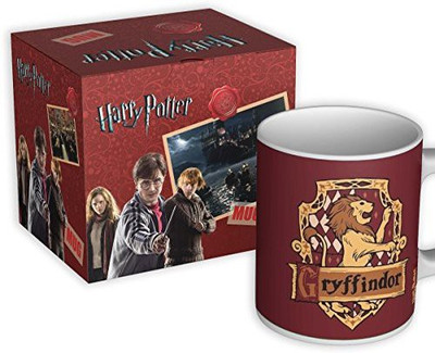 

Mc Sid Razz Mc Sid Razz Official "Harry Potter" - Gryffindor no.1 - Coffee - licensed by Warner Bros Ceramic Mug(350 ml), Multicolor