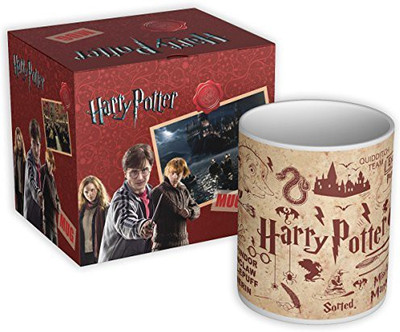 

Mc Sid Razz Mc Sid Razz Official "Harry Potter" - Red - Coffee - licensed by Warner Bros Ceramic Mug(350 ml), Multicolor