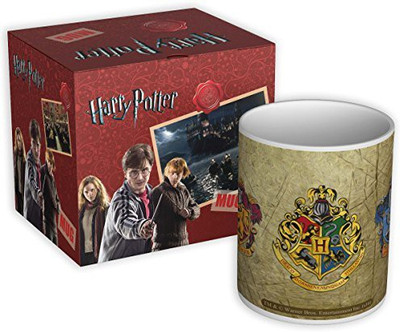 

Mc Sid Razz Mc Sid Razz Official "Harry Potter"- Hogwarts House crest 2 - Coffee - licensed by Warner Bros, USA Ceramic Mug(350 ml), Multicolor