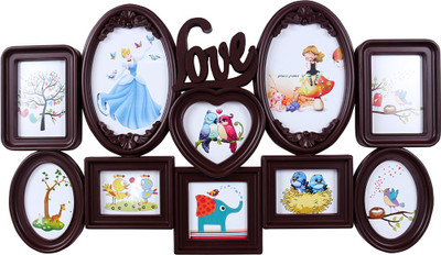 

Archies Frames Acrylic Photo Frame(Maroon, 10 Photos)