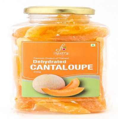 

Flyberry Gourmet Dehydrated Cantaloupe 250 g Cantaloupe(250 g, Plastic Bottle)