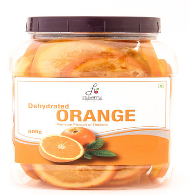 

Flyberry Gourmet Dehydrated Orange 500 g Orange(500 g, Plastic Bottle)