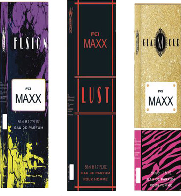 

MAXX Glamour, Fusion & Lust Perfume - 150 ml(For Men & Women)