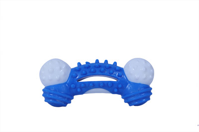 

GINIPET Rubber Bone, Chew Toy, Fetch Toy, Tough Toy, Training Aid, Rubber Toy For Dog