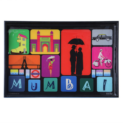 

toshakhana Large MDF Mumbai India Tray