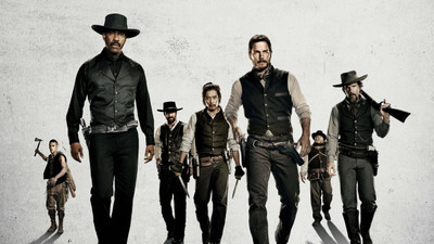 

The Magnificent Seven 2016 5K ON FINE ART PAPER HD QUALITY WALLPAPER POSTER Fine Art Print(19 inch X 13 inch, Rolled)