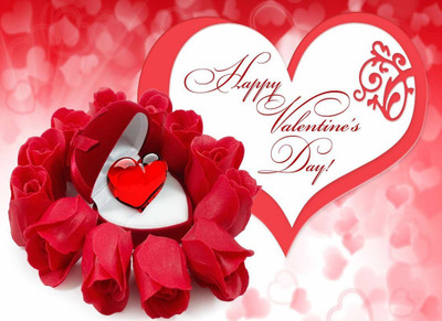 

happy valentine's day LOVE ON FINE ART PAPER HD QUALITY WALLPAPER POSTER Fine Art Print(19 inch X 13 inch, Rolled)