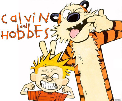 

Comics Calvin & Hobbes Hobbes Calvin 4 ON HI QUALITY LARGE PRINT 36X24 INCHES Photographic Paper(36 inch X 24 inch, Rolled)