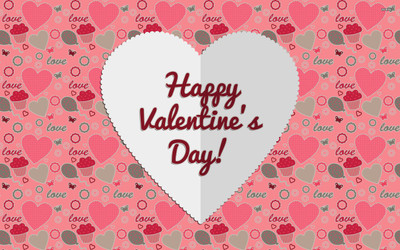 

happy valentine's day LOVE ON FINE ART PAPER HD QUALITY WALLPAPER POSTER Fine Art Print(19 inch X 13 inch, Rolled)