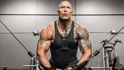 

Dwayne Johnson Fitness 4K ON FINE ART PAPER HD QUALITY WALLPAPER POSTER Fine Art Print(19 inch X 13 inch, Rolled)