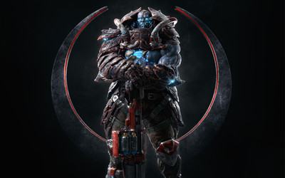 

Scale Bearer Quake Champions 4K 8K ON HI QUALITY LARGE PRINT 36X24 INCHES Photographic Paper(36 inch X 24 inch, Rolled)