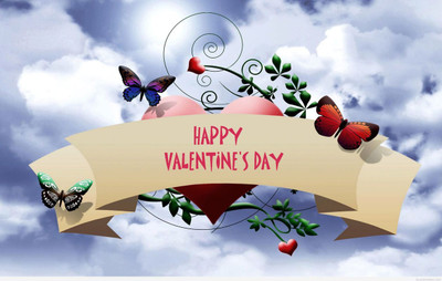 

happy valentine's day LOVE ON HI QUALITY LARGE PRINT 36X24 INCHES Photographic Paper(36 inch X 24 inch, Rolled)