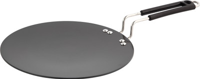 

Greenchef Concave Tawa HA - 280mm Tawa 28 cm diameter(Hard Anodised, Non-stick), Grey