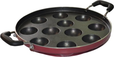 

Greenchef Paniyarakkal (11 Pits) 3mm Paniyarakkal(Aluminium, Non-stick), Grey