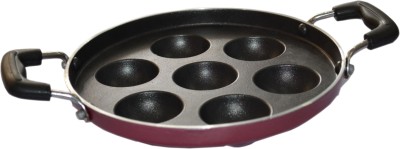 

Greenchef Paniyarakkal (7 Pits) 3mm Paniyarakkal(Aluminium, Non-stick), Grey