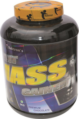 

rektron Giant Mass Gainer Weight Gainers/Mass Gainers(3, American Icecream)