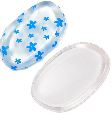 

sweetpea 2 Pcs Jelly Washable Color Silicone Gel Puff BB CC Cream Silicon Gel Sponge Makeup Tools Easy to Clean