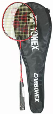 

Yonex 7000 Ex G4 Red Strung Badminton Racquet(G4 - 3.25 Inches, 90 g)