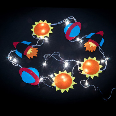 

Lill Pumpkins 2.5 inch Multicolor Rice Lights(Pack of 1)