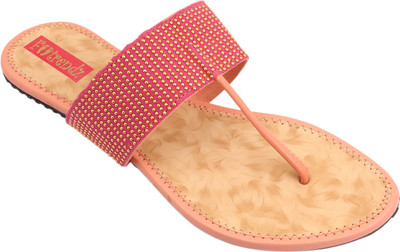 

Footrendz Women Peach Flats