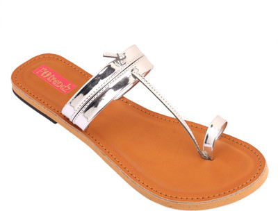 

Footrendz Women Silver Flats