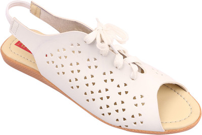 

Footrendz Women White Flats