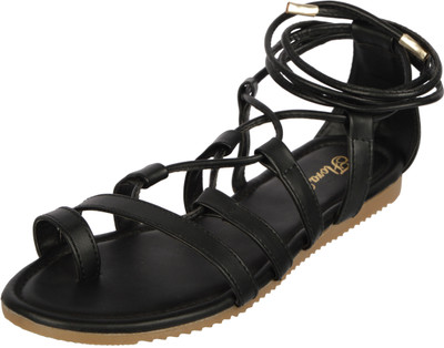 

Flora Women Black Flats