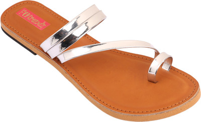 

Footrendz Women Silver Flats