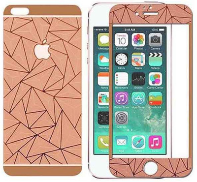 

SSN Front and Back Screen Guard for Apple iPhone 5, Rose gold