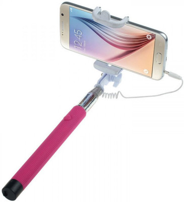 

Trendmakerz Cable Selfie Stick(Pink)