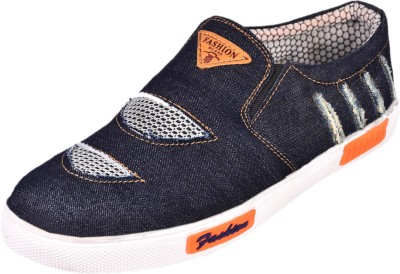 

somugi Blue Denim Casual Shoes Casuals For Men(Blue