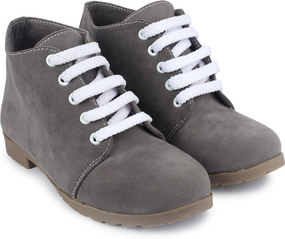 

Do Bhai Boots For Women(Grey, Gray