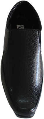 

SK TRADERS Office Wear Slip On For Men(Black