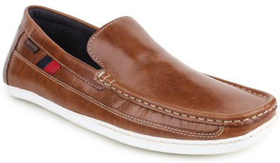 

Red Tape Men Leather Loafers For Men(Tan