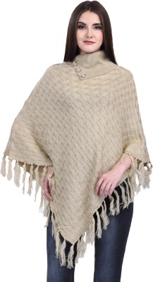 eWools Women Winter Wear Woolen Poncho