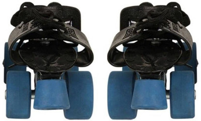 Cosco Tenacity Super Sr. (19.5 - 26.5 cm) Age Quad Roller Skates - Size Kids 12 - Adults 8 UK(Blue) Flipkart