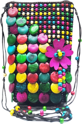 

Netboys Women Evening/Party Multicolor Canvas Sling Bag