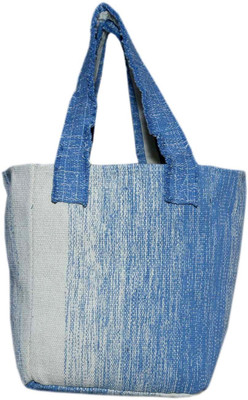 

Diwaah Girls Casual Blue Cotton Hand-held Bag