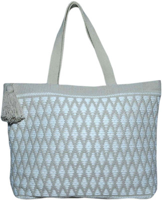 

Diwaah Girls Casual White Cotton Tote