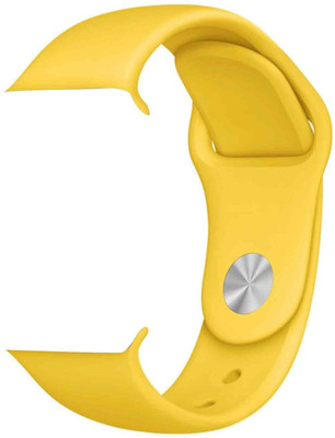 

SPARXON Soft Silicon Replacement Strap 38mm/42mm-Yellow Smart Band Strap(Yellow)