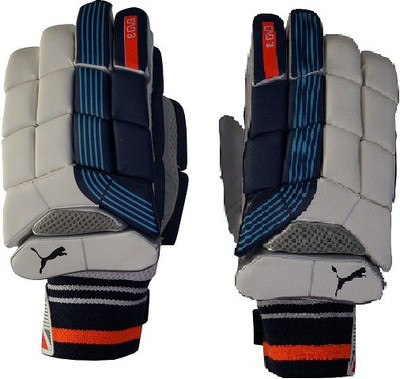 Puma EVO 3 (MENS LH) Batting Gloves (Free Size, Blue), White blue