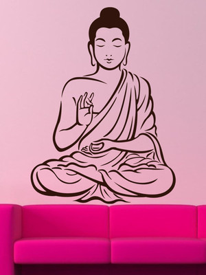 Decora  Spiritual Sticker(Pack of 1, Brown