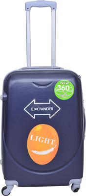 

PRAGEE STYLISH CHECK IN LUGGAGE TROLLEY BA ( HARD SHELL) Check-in Luggage -  inch(Blue