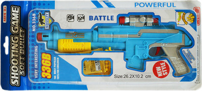 

Toys Factory Kids Shooting Game Soft Built Powerful Battle(Multicolor)