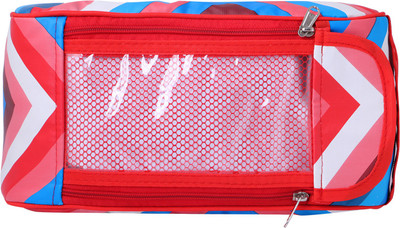 

Levitas Cosmetic Pouch(Multicolor), Red & blue