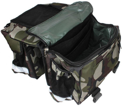 

Mockhe Double-side Multicolor Fabric Motorbike Saddlebag(36 L)