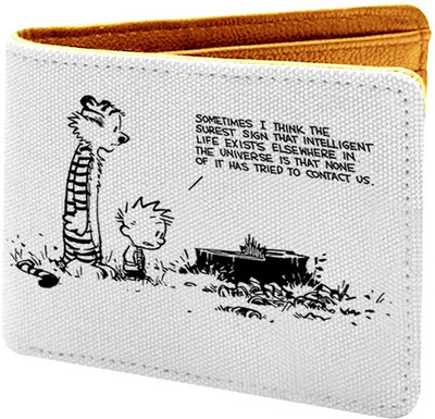 

REHBAR Men Multicolor Canvas Wallet(5 Card Slots)