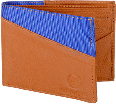 

MarkQues Men Tan Artificial Leather Wallet(8 Card Slots), Tan-04
